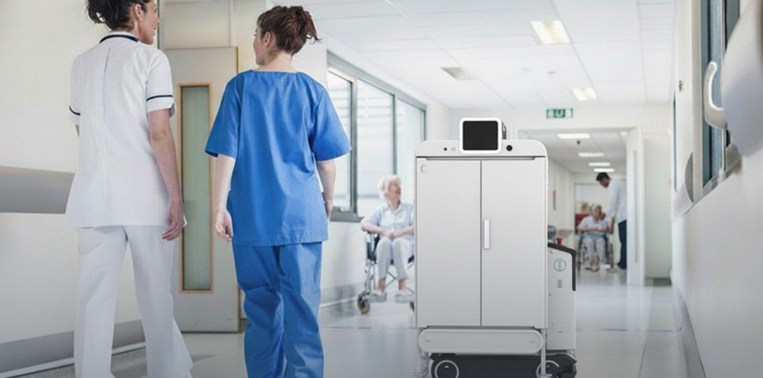 智赛拉配送机械人