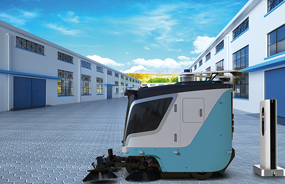 自動充電與加水